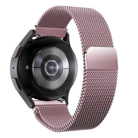 Bandz Bandz Amazfit Active 2 Milanese loop band (roze)
