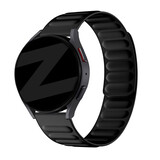 Bandz Bandz Amazfit Active 2 magnetisch geweven bandje (zwart) Bandz Bandz Amazfit Active 2 magnetisch geweven bandje (zwart)