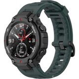Strap-it® Amazfit T-Rex (Pro) siliconen bandje (donkergroen)