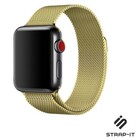 Strap-it® Strap-it Apple Watch 8 milanese band (goud)