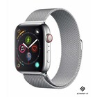 Strap-it® Strap-it Apple Watch 8 Milanese band (zilver)