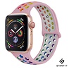 Strap-it® Strap-it Apple Watch 8 sport band (kleurrijk roze) Strap-it® Strap-it Apple Watch 8 sport band (kleurrijk roze)