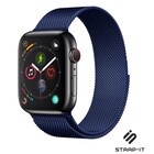 Strap-it® Strap-it Apple Watch 8 Milanese band (blauw)