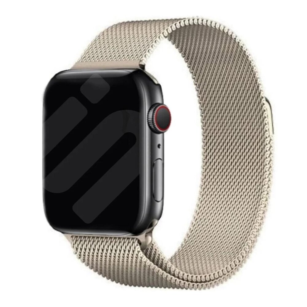 Strap-it® Strap-it Apple Watch 8 Milanese band (champagne) Strap-it® Strap-it Apple Watch 8 Milanese band (champagne)