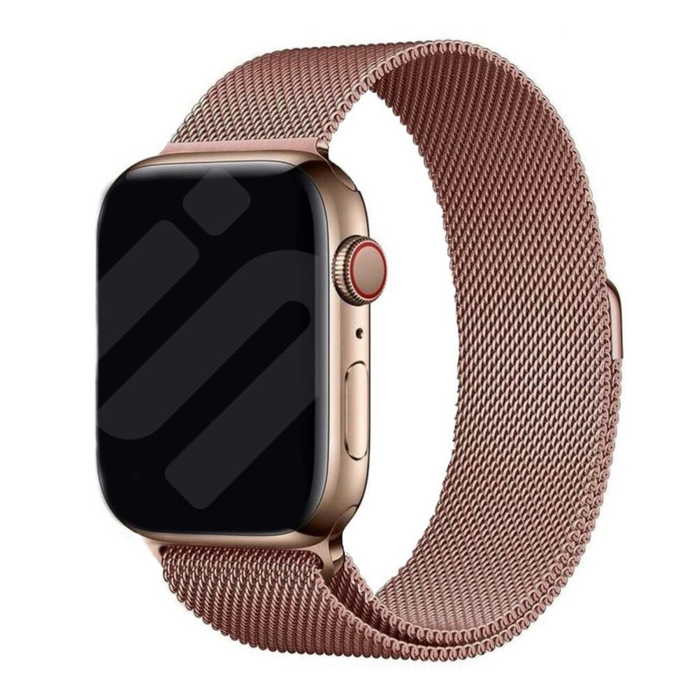 Strap-it® Strap-it Apple Watch 8 Milanese band (rosé) Strap-it® Strap-it Apple Watch 8 Milanese band (rosé)