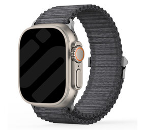 Strap-it® Apple Watch outdoor nylon bandje (zwart) Strap-it® Apple Watch outdoor nylon bandje (zwart)