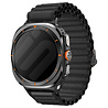 Strap-it® Strap-it Samsung Galaxy Watch Ultra outdoor nylon bandje (zwart) Strap-it® Strap-it Samsung Galaxy Watch Ultra outdoor nylon bandje (zwart)