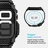 Spigen Spigen Apple Watch 10 Rugged Armor bandje met case (zwart)