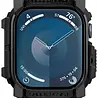 Spigen Spigen Apple Watch 10 Rugged Armor bandje met case (zwart)