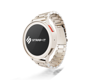 Strap-it® Withings ScanWatch Light stalen band (sterrenlicht)