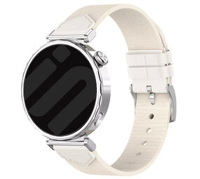 Strap-it® Withings Steel HR - 36mm nylon hybrid band (sterrenlicht) Strap-it® Withings Steel HR - 36mm nylon hybrid band (sterrenlicht)