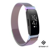 Strap-it® Fitbit Inspire 2 Milanese band (rainbow)