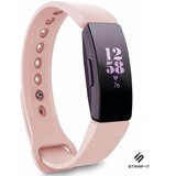 Strap-it® Fitbit Inspire 2 silicone band (roze)