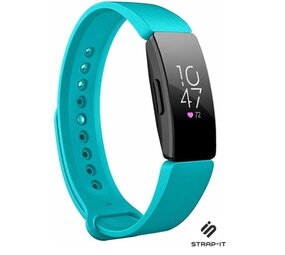 Strap-it® Fitbit Inspire 2 silicone band (turquoise)