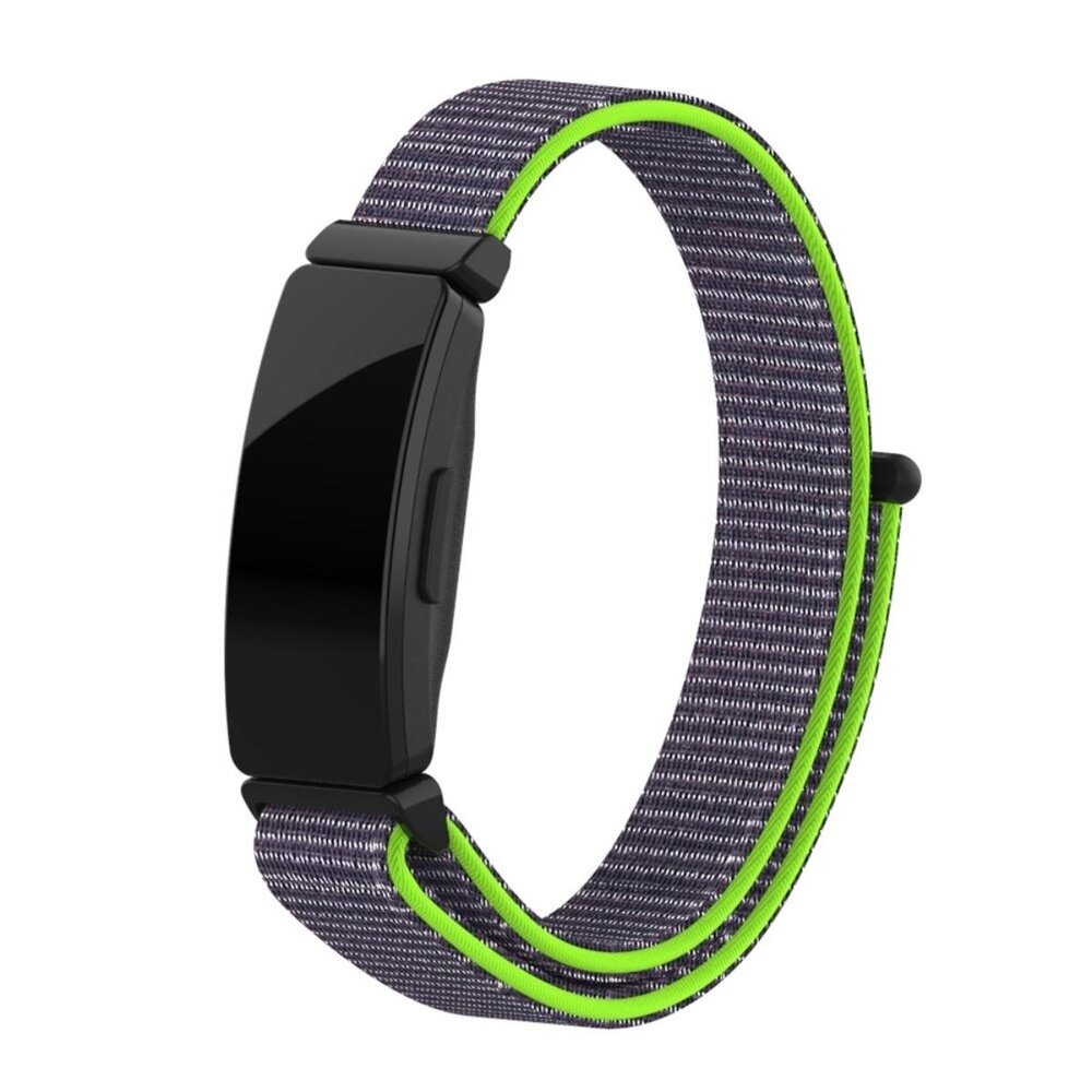Strap-it® Strap-it Fitbit Inspire 2 nylon bandje (groen) Strap-it® Strap-it Fitbit Inspire 2 nylon bandje (groen)