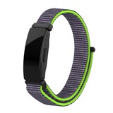 Strap-it® Fitbit Inspire 2 nylon bandje (groen)