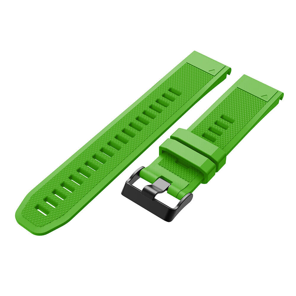 Strap-it® Strap-it Garmin Instinct E - 45mm siliconen bandje (groen)