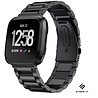 Strap-it® Strap-it Fitbit Versa 2 stalen bandje (zwart) Strap-it® Strap-it Fitbit Versa 2 stalen bandje (zwart)