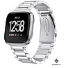 Strap-it® Strap-it Fitbit Versa 2 stalen bandje (zilver) Strap-it® Strap-it Fitbit Versa 2 stalen bandje (zilver)