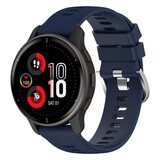 Strap-it® Garmin Vivomove HR  siliconen bandje (donkerblauw)