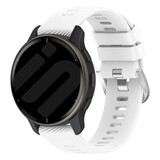 Strap-it® Garmin Venu SQ 2 siliconen bandje (wit)