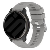 Strap-it® Garmin Forerunner 165 siliconen bandje (lichtgrijs)