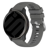 Strap-it® Garmin Vivomove HR  siliconen bandje (donkergrijs)
