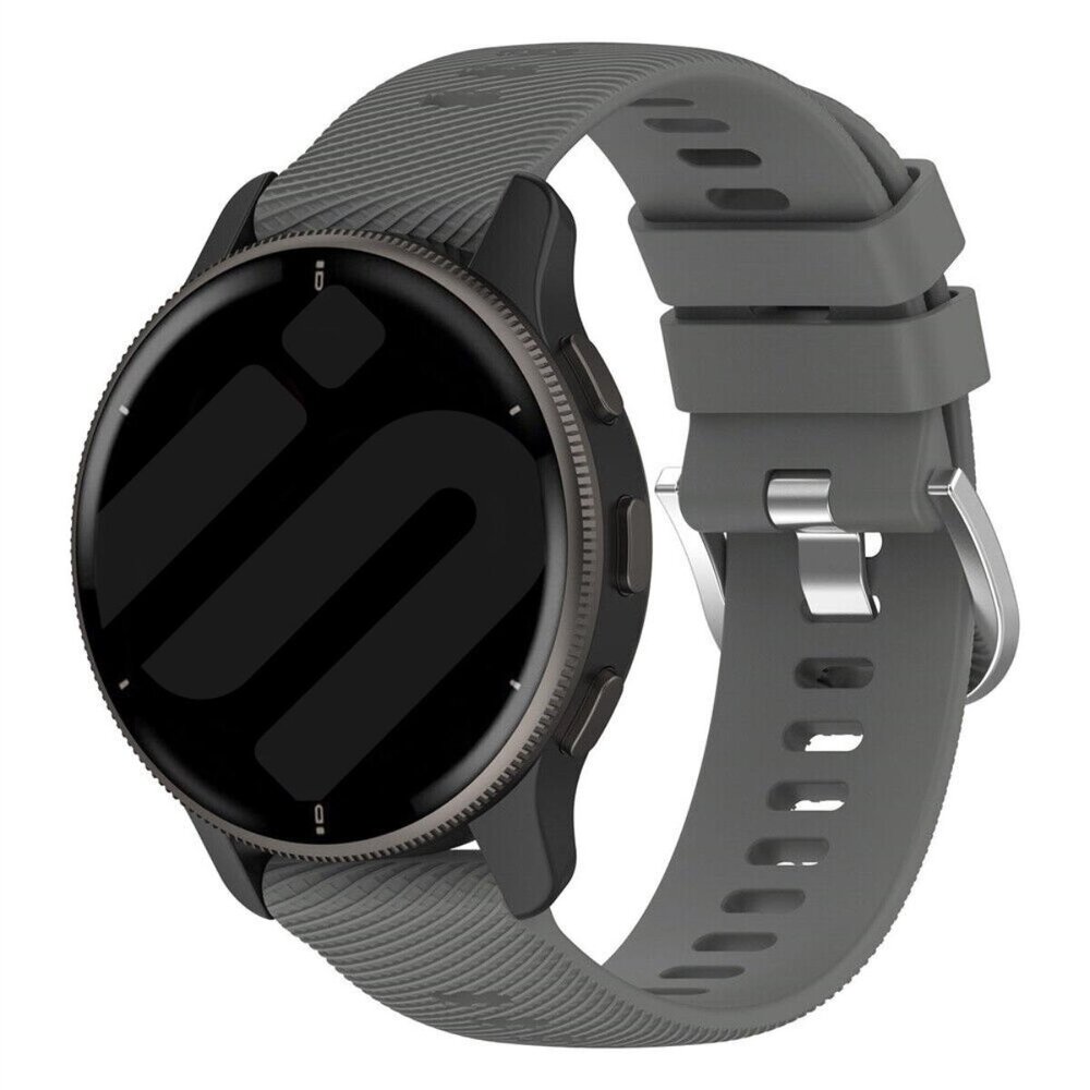 Strap-it® Strap-it Garmin Forerunner 165 siliconen bandje (donkergrijs)