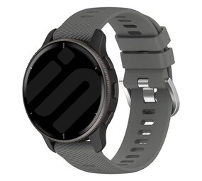 Strap-it® Coros Pace Pro siliconen bandje (donkergrijs)