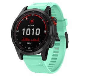 Strap-it® Garmin Epix Gen 2 siliconen bandje (aqua)
