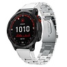 Strap-it® Strap-it Garmin Forerunner 935 stalen band (zilver) Strap-it® Strap-it Garmin Forerunner 935 stalen band (zilver)