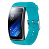 Strap-it® Strap-it Samsung Gear Fit 2 / Gear Fit 2 Pro siliconen bandje (aqua) Strap-it® Strap-it Samsung Gear Fit 2 / Gear Fit 2 Pro siliconen bandje (aqua)