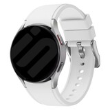 Strap-it® Samsung Galaxy Watch 5 Pro siliconen band (wit)