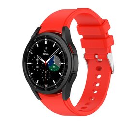 Strap-it® Samsung Galaxy Watch 5 Pro siliconen bandje (knalrood)