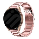 Strap-it® Samsung Galaxy Watch 4 Classic 42mm stalen band (roze) Strap-it® Samsung Galaxy Watch 4 Classic 42mm stalen band (roze)