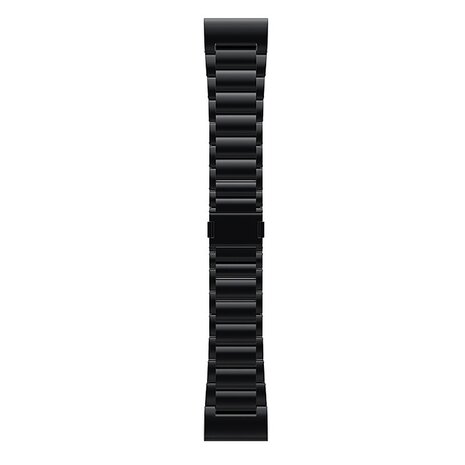 Strap-it® Strap-it Garmin Instinct E - 45mm magnetische titanium band (zwart)