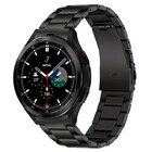 Strap-it® Strap-it Samsung Galaxy Watch 4 Classic 42mm titanium bandje (zwart)
