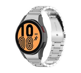 Strap-it® Samsung Galaxy Watch 5 - 44mm titanium bandje (zilver)