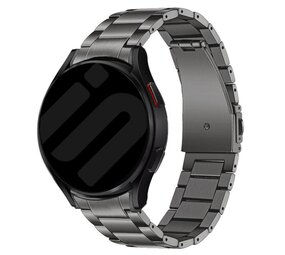 Strap-it® Samsung Galaxy Watch 6 Classic 43mm titanium bandje (grafiet)