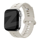 Bandz Bandz Apple Watch siliconen band 'Single Link' (sterrenlicht)