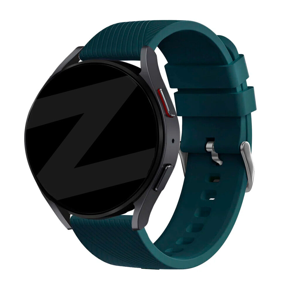 Bandz Bandz Amazfit Balance siliconen band 'Deluxe' (donkergroen)