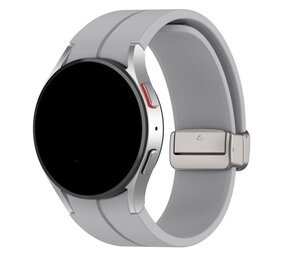 Strap-it® Samsung Galaxy Watch 4 Classic 42mm magnetische sport band (grijs)