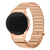 Strap-it® Samsung Galaxy Watch 6 Classic 43mm stalen loop bandje (rosé goud) Strap-it® Samsung Galaxy Watch 6 Classic 43mm stalen loop bandje (rosé goud)