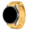 Strap-it® Strap-it Samsung Galaxy Watch 4 Classic 42mm steel iron band (goud) Strap-it® Strap-it Samsung Galaxy Watch 4 Classic 42mm steel iron band (goud)