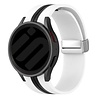 Strap-it® Strap-it Samsung Galaxy Watch 5 44mm magnetische sport band (wit/zwart) Strap-it® Strap-it Samsung Galaxy Watch 5 44mm magnetische sport band (wit/zwart)