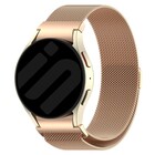 Strap-it® Strap-it Samsung Galaxy Watch 5 Pro 'One push' Milanese band (rosé goud)