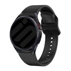 Strap-it® Strap-it Samsung Galaxy Watch 5 Pro 'One push' siliconen band (zwart)