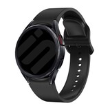 Strap-it® Samsung Galaxy Watch 5 Pro 'One push' siliconen band (zwart)