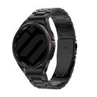 Strap-it® Strap-it Samsung Galaxy Watch 4 Classic 42mm 'One push' stalen band (zwart)