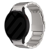 Strap-it® Samsung Galaxy Watch 6 40mm 'One push' titanium band (titanium)